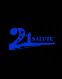 21 Gun Salute Logo Vinyl Decal