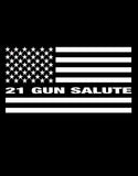 21 Gun Salute "U.S. Flag" Vinyl Decal