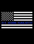 21 Gun Salute "U.S. Flag" Vinyl Decal