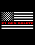 21 Gun Salute "U.S. Flag" Vinyl Decal