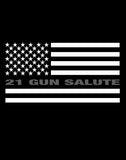 21 Gun Salute "U.S. Flag" Vinyl Decal