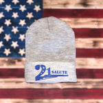 21 Gun Salute Logo Beanie